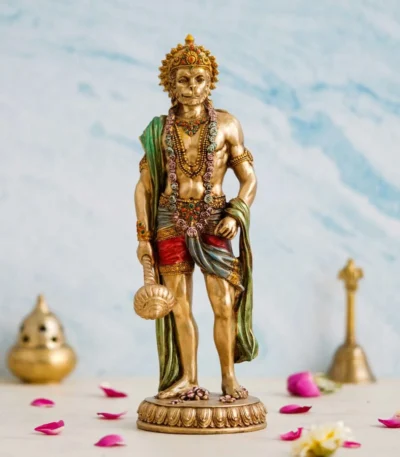 Hanuman Ji murti for Pooja Room I Hanuman Statue I Home Temple Decoration Items Lord Hanuman Statue for Home Temple